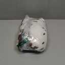 Woaboy Pack of 2 Luxury Faux Fur Throw Pillow Covers Cowhide Decorative Soft Fluffy Plush Couch Throws Brindle Cushion Covers for Couch Living Room Sofa Bedroom 18x18 Inch