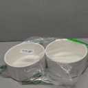 6" PVC Pipe End Cap Fitting, 2PCS SCH40 Furniture Grade PVC Pipe Plug Adapter, White Pipes Slip End Caps Sockets for Built Furniture DIY Garden Shelf