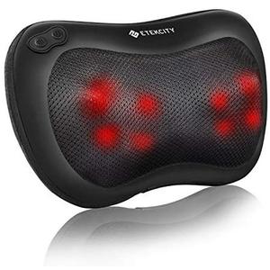 Etekcity EM-SH7 Shiatsu Back and Neck Deep Tissue Heat Kneading Massage Pillow