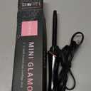 CIVEYA 1/2 Inch Curling Iron for Short Hair, Dual Voltage Travel Size with 5 Adjustable Heat Settings, Mini Curling Iron Ceramic Barrel with Argan Oil Infused