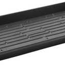 Bootstrap Farmer Microgreen 1020 Trays, Shallow Extra Strength 10 Pack Seed Tray with Holes - Grow Fodder, Wheatgrass, Sprouting, Plants Growing (Black)