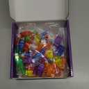 Olixmlya 40PCS Halloween Party Favors for Kids, Light Up LED Finger Lights Glow in the Dark Toys Halloween Goodie Bag Fillers Treats Bulk for Halloween Party Classroom Prizes Trick or Treats Gifts