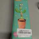 ROYPOUTA Dancing Talking Cactus Toy for Baby, Mimicking Cactus Toy That Talks Back, Silly Sunny Repeating Singing Cactus Toy(Volume Adjustable), Green, T-003