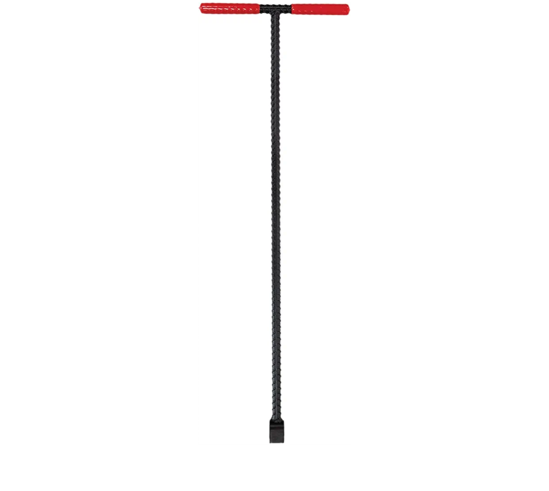 HOMESTEAD 48-Inch Water Meter Key with wide T handle, Comfortable Grip and U-shaped Head