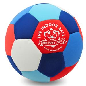 The Indoor Ball — Soft Foam Padded Size 4 Soccer Ball for Kids (Ages 3+) — Essential House Ball or Soccer Gift for Quiet Juggling and Indoor Training — Realistic Touch