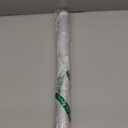 Haton Reeded Glass Window Privacy Film, Static Cling Non-Adhesive Frosted Film, UV Blocking Heat Control Removable Window Sticker for Bathroom Door Home Office, 17.5" x 78.7"