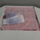 COKAOBE Pink Shimmer Wall Backdrop, 24PCS Square Sequin Shimmer Backdrop Panel, Photo Backdrops for Birthday, Anniversary, Wedding, Graduation & Bachelorette Party Decoration