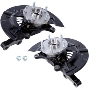 Front Left and Right Wheel Hub Bearing Steering Knuckle Assembly Replacement for Toyota Camry SE 2012-2017 698-383 698-382