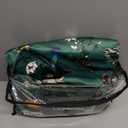 MUSSEL Luxury Velvet Floral Curtains 84 inches for Living Room, Dark Green Vintage Victorian Botanical Blackout Curtain Drapes, 2 Panels Mid Century Art Deco Bird Flower Window Curtains for Bedroom