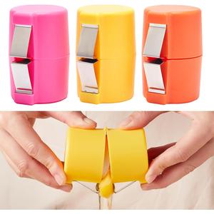 Egg Shell Opener, 3 Pcs Egg Separator for Raw Eggs, 2025 New Egg Cracker Tool, Stainless Steel Eggshell Breaker Egg Shell Cutter Kitchen Gadgets,Quickly Cutting Off Cooked Eggs