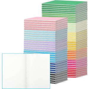 ALKALO 60 Pack Mini Pocket Colorful Lined Notebook Bulk, Journals Bulk, Small Notebooks 3.5x5.5, 30 Sheets/60 Pages, Mini Notebooks for Traveler, Students, School Supplies(Lined-150 pack, 15 Colors)