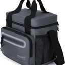 TOURIT Large Lunch Bag 14L Insulated Lunch Box Lunch Cooler for Men Women Work (Dark Gray)