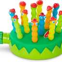 Melissa & Doug Splash Patrol Sprinkler Outdoor Water Toy for Kids - Water Sprinkler for Kids and Sensory Play, Connects to Standard Garden Hose, Ages 3+
