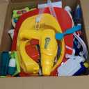 Deekin 5 Sets Kids Dress up Costumes, Toddler Dress up Clothes for Boys Girls, Community Helpers Construction Worker Police Firefighter Doctor Surgeon Pretend Outfits for Ages 37