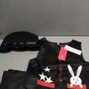 ReliBeauty Magician Costume Kids with Hat and Gloves (8/140, Black)