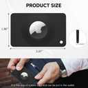7 x 2Pack Airtag Holder Wallet Card,Slim Air tag Card,Airtags Card Case for Wallet,Purse,Handbag,Clutch,Backpack,Pocket,(Black, Airtag Not Included)