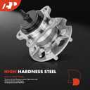 A-Premium Pair [2] Rear Wheel Bearing and Hub Assembly with ABS Compatible with Toyota Sienna 2011 2012 2013 2014 2015 2016 2017 2018 2020, FWD Only