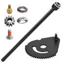 938-05078 Steering Shaft 5/8 and 617-04094 Sector Gear for MTD Troy Bilt Mowers 941-04124 Hex Flange Bearing 61704094 948-0389 76-057 738P07154,738-05078