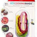 Architec Stretch Cooking Band, 2-Inch, Package 25, Assorted Colors
