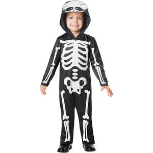 Seasons Toddler Mr. Bones Role Play Costume Skeleton Outfits