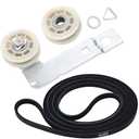BlueStars 661570V 661570 & 279640 & W10837240 Dryer Drum Belt Idler Pulley and Pulley Kit - Compatible with Whirlpool Maytag Kenmore Dryers WED9200SQ0 WED5600XW0 WED9200SQ0 GEW9250PW1