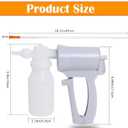 Handheld Manual Suction Pump Portable Hand Help Suction Pump with 10 Soft Tubes
