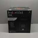 Instant Pot Pro (8 QT) 10-in-1 Pressure Cooker, Slow Cooker, Rice/Grain Cooker, Steamer, Saut, Sous Vide, Yogurt Maker, Sterilizer, and Warmer, Includes App With Over 800 Recipes, Black