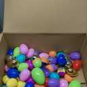 KissFuture 200 PCS Prefilled Easter Eggs with Toys Inside, Easter Eggs Filled for Egg Hunt, Easter Basket Stuffers for Kids, Easter Classroom Prizes, Easter Party Favors for Kids