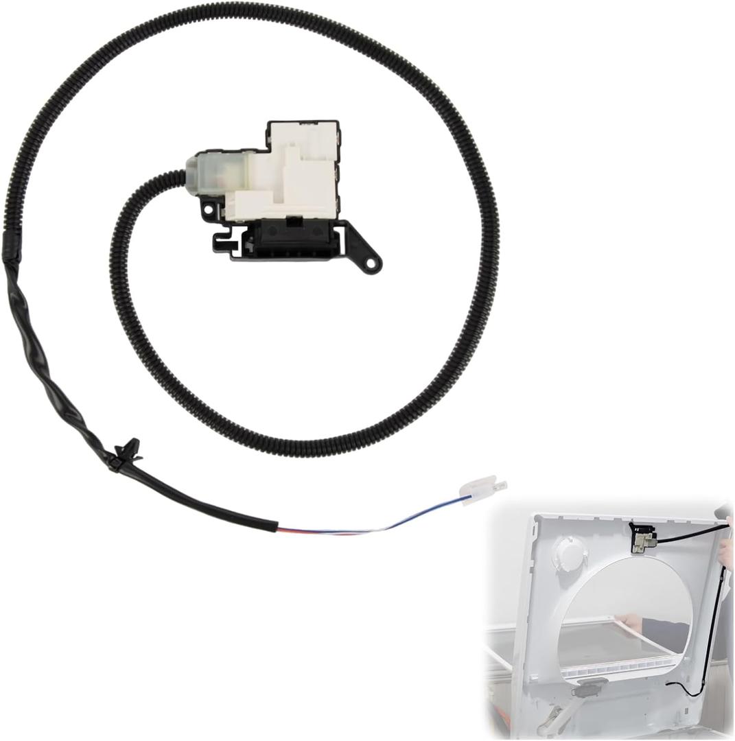 PSLER W11414731 Washer Door Lid Lock Latch Switch for W11513248 DTL60003 DTL6000 CAW45125LW0-WPL MVW4505MW0-WPL,Replacement for AP7002928