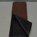 Recliner Headrest Protector, Non-Slip Faux Leather Headrest Cover | Waterproof & Washable | for Recliner Chair, Sofa, Office & Theater Seats 17x27 in (Tan Leather)