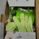 Kids Gardening Tool Set 18PCS Kids Toddler Gardening Set Includes Tote Bag Watering Can Apron Hat Rake Shovel Spoon Gloves Plant Pots and Labels, Outdoor Toys Gift for Boys Girls (Green)