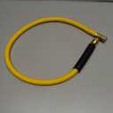 WYNNsky Hybrid Lead in Air Hose 3/8" X 30"(1/4 in. MNPT Ball Swivel x 1/4 in. FNPT Ends) 300 PSI Max Working Pressure, Heavy Duty Air Compressor Hose