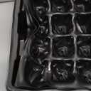 Gardzen 5-Set Seed Starter Tray Kits, Durable Plant Germination Trays with Humidity Vented Domes and Bases, Ideal for Seed Starting, Indoor Gardening, and Greenhouse (Total 200 Cells)