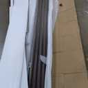 WPC Slat Wall Panels 8 Pack 96" x 6.6", Waterproof Fluted Wall Paneling, Accent 3D Wall Panel for Wall Decor, Bathroom, Bedroom, Office - High Grille Walnut (Cover Approx.35 sq.ft)