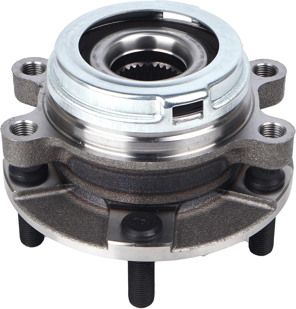 Autoround 513296 Front Wheel Hub and Bearing Assembly Fit for Nissan Altima 2007-18, Maxima 2009-21, Pathfinder 2013-20, Murano 2009-18, Quest 2011-17, Infiniti QX60 2014-20, JX35 2013, 5-Lug w/ABS
