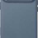 LONLI Edition | Italian Leather - for iPhone 17 Pro - Premium Italian Full Grain Leather Phone Case - [Develop Unique Patina] - [Built-in Camera Control and Compatible with Magsafe] - Azure Blue