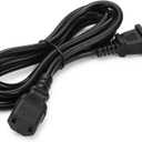 2 Prong AC Power Cord Compatible with Sony PS4 Pro, Xbox One/Xbox 360 Slim / 360 E Power Supply Brick, Power Cable Replacement