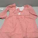 Tween Girls Summer Dresses Kids Sleeveless Plaid Dress Size 10-11Y