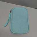 Passport Holder Family, Women Rfid Blocking Passport Wallet, Travel Essentials Premium Wallets, Waterproof Passport Holders Bag for Men Traveling, Travel Document Organizer Credit Cards Case (Family - Vivid Green)