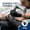 Schneider Nitrile Exam Gloves, 4 Mil Black Gloves Disposable Latex Free Powder Free, Food Safe for Cooking, Food Prep, Clean