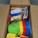 Elcoho 84 Pieces Pool Party Favors Beach Sand Toys Set Sunglasses Beach Ball Sand Bucket and Shovels Set Water Squirt Guns Bubble Wands Slap Bracelets Summer Beach Party Favors for Birthday Graduation