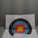 THREE ARCHERS Archery Targets Paper 20pcs Standard Archery Target for Backyard 23.6In 10 Ring Bow and Arrow Targets Face for Hunting & Shooting Archery Accessories for Target Practice