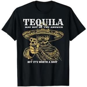 May Not Be The Answer But It's Worth A Shot T-Shirt size L