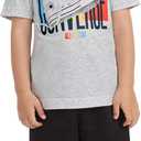 Converse Boys' Sneaker Graphic T-Shirt (Gray)