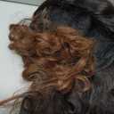 Fancy Hair Braided Wig Cornrow with Curly Hair Wig HD Lace Front Wig with Baby Hair Pre Plucked Glueless Transparent 13x4 Inch Brown Mixed Blonde Wig for Black Women (16)