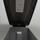 simplehuman 40 Liter / 10.6 Gallon Slim Kitchen Step Trash Can With Secure Slide Lock, Grey Plastic
