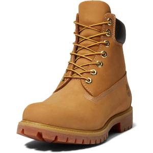 Timberland Men's Premium 6 Inch Lace Up Waterproof Boot, Wheat-NEW 2024, 11.5 Medium