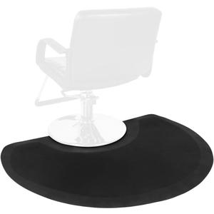 OmySalon 1/2'' Thick Anti Fatigue Mat for Hairstylist Standing, 3'x4' Barber Floor Matt Under Salon Chair, Hair Cutting Hairdressing Equipment