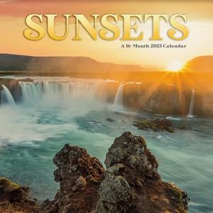 2025 Sunsets Mini Wall Calendar