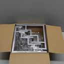 DoubleFill 2 Pack Purse Organizer for Closet Display 4 Layer Sliver Riser Stand Clutch Purse Organizer Display Metal Wallet Rack for Handbag Home Retail Boutique Store Supplies